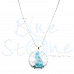 Collier Fantazia Nacre Larimar CO145M-S45R